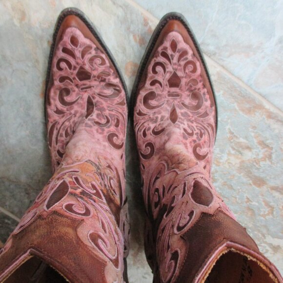 NEW Old Gringo Linda Lou Cowboy Boots womens 8.5 - Picture 15 of 15